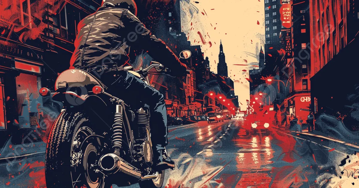 Imagem de Pilotagem Segura em Estradas Molhadas: Técnicas Essenciais para Motociclistas