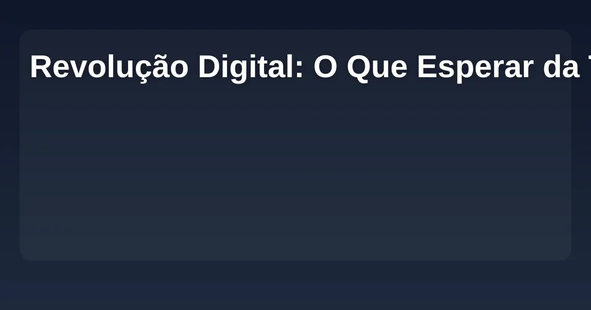 Imagem de Revolução Digital: O Que Esperar da Telemedicina em 2026